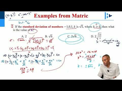 Grade 12 Maths: Unit 3 | 3.1 Part 1 | Measure Of Absolute Dispersions | Matric Question