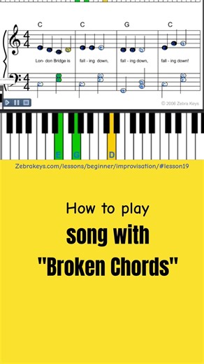 How to improvise songs with "Broken Chords"