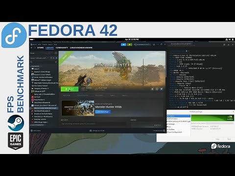 FEDORA LINUX Gaming Performance | Gaming on Linux