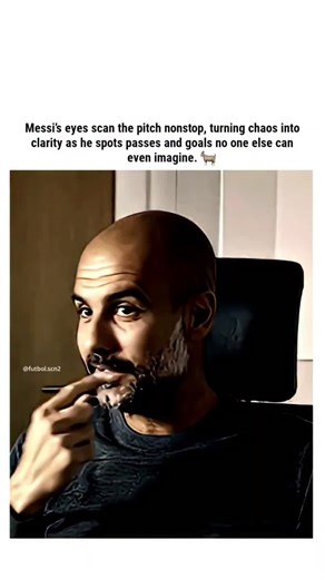 globalsports.io on Instagram: "Lionel Messi’s scanning on the pitch is one of the most underrated yet decisive elements of his greatness. Even before the ball reaches his feet, Messi constantly checks his surroundings, moving his head to read the positions of defenders, teammates, and open spaces. This habit allows him to build a mental map of the pitch, so when he receives the ball, he already knows his next move. It’s not speed that gives him the advantage here, but awareness and anticipation.