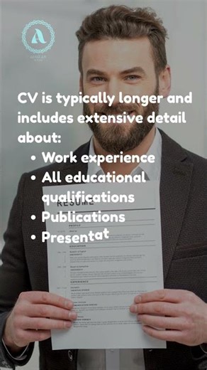 What Is a CV? It’s NOT Just a Resume! | CV vs Resume Explained