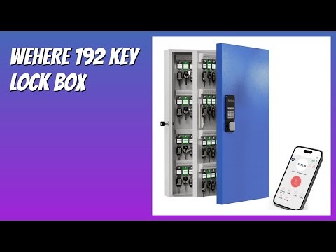 REVIEW (2026): WeHere 192 Key Lock Box. Features