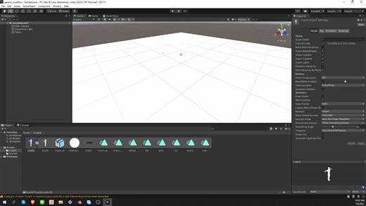 Blender到Unity-通用角色设置：2 Unity设置