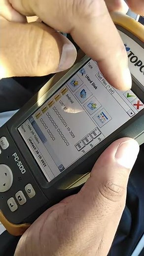 Gps fc 500 topcon