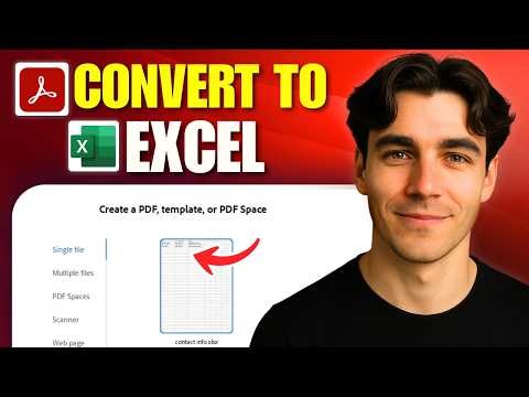 How to Convert an Excel File to PDF Using Adobe Acrobat Pro DC (Tutorial 2026)