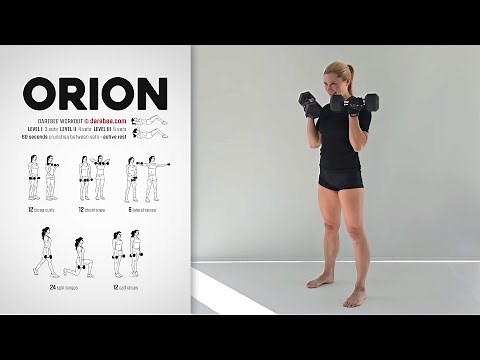15-Minute Full-Body Dumbbell Workout - "Orion" by #DAREBEE