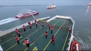 Red Funnel Isle of Wight Ferry on Reels