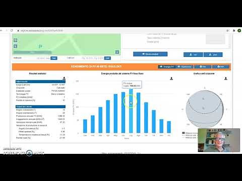 Calcolo produzione impianto FOTOVOLTAICO con PVGIS parte 2
