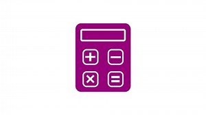 Calculator Icon Accounting Calculation Sign Symbol Stock Footage Video (100% Royalty-free) 3401367067 | Shutterstock