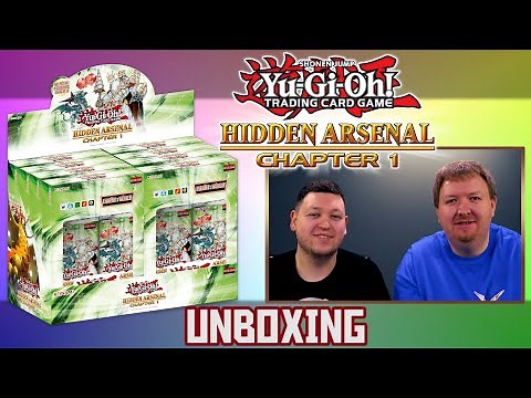 Yu-Gi-Oh! TRADING CARD GAME Hidden Arsenal: Chapter 1 - Unboxing | deutsch | Booster Opening Review