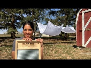 Washboards /off grid laundry/ The sounds of laundry/ relaxing video