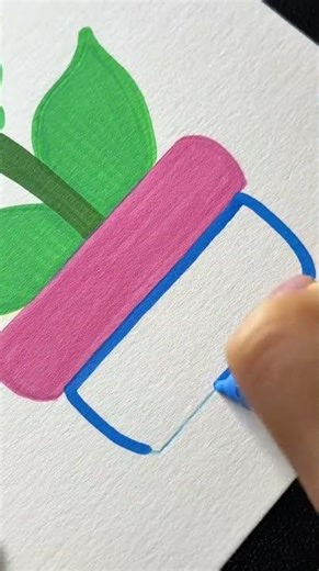 Coloring a Beautiful Flower | Easy Flower Coloring for Kids