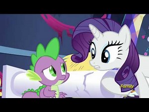 Rarity sweet talks Spike - Castle Sweet Castle