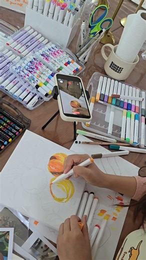 #ครูอรสอนวาดรูป #howtoวาดรูป #Workshopสำหรับมือใหม่ #สอนวาดรูป #artcourse