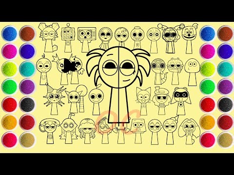 Drawing Sprunki OC All Characters - Incredibox Sprunki