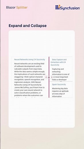Design a Resizable Layout with Blazor Splitter