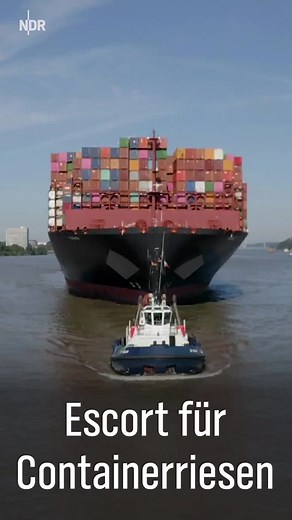 Die Schlepper im Hamburger Hafen müssen gigantische Schiffe manövrieren! 😮 Keine leichte Aufgabe. | NDR Fernsehen