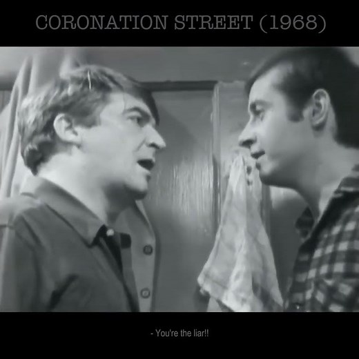 Len Fairclough + Ray Langton fight Coronation Street 1968 #upthenorth #coronationstreet