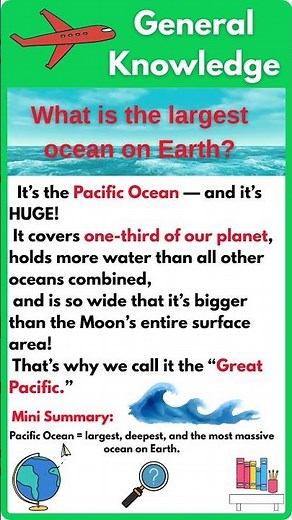 General Knowledge | What Is the Largest Ocean on Earth?