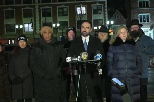 Car rams into Chabad headquarters in New York City, damaging doors