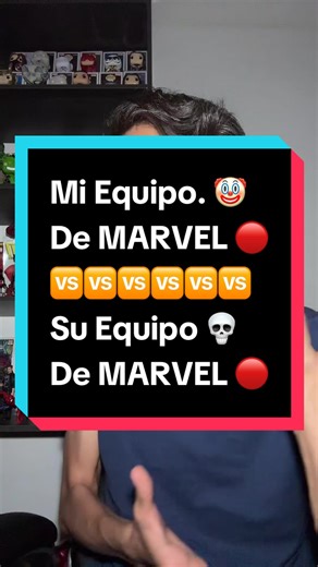 Quién gana? 👀 ustedes o yo? 😅 #marvel #comics #personajes #superheroes