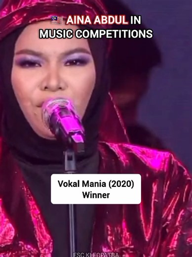 🇲🇾 AINA ABDUL IN MUSIC COMPETITIONS #eurovision2026 #viral #esc2026 #foryou #eurovisionasia