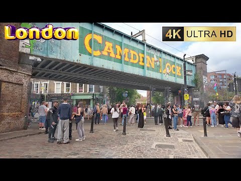 Camden Town: Exploring the Iconic Streets of London [4K60]