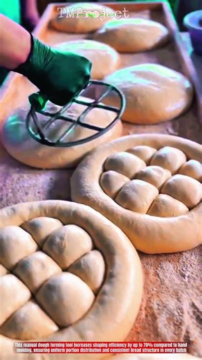 Innovative Dough Pattern Forming Tool: High-Efficiency Bread Shaping Process