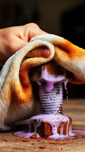 Removing Heavy Rust from a Bolt | Satisfying Transformation