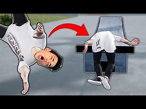 EXTREME SKATEPARK PARKOUR! (PIPE)