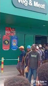 PNG local band live performance.