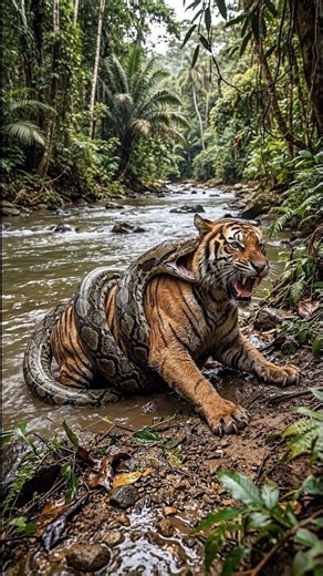 big snake and Tiger part#4