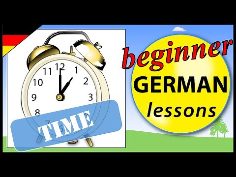 Tell the time in German | Beginner German Lessons for Children