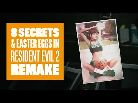 8 Secrets and Easter Eggs in Resident Evil 2 - Resident Evil 2 Remake Gameplay