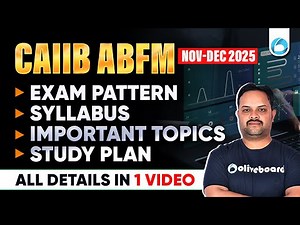 CAIIB ABFM Nov-Dec 2025 | Exam Date, Pattern, Syllabus & Study Plan | By Pradyumna Sir