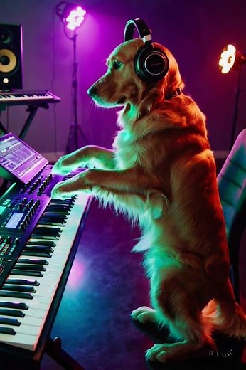 DJ Dog Drops the Beat Like a Pro 🎧🔥 | Animal DJ Goes Wild in the Studio!