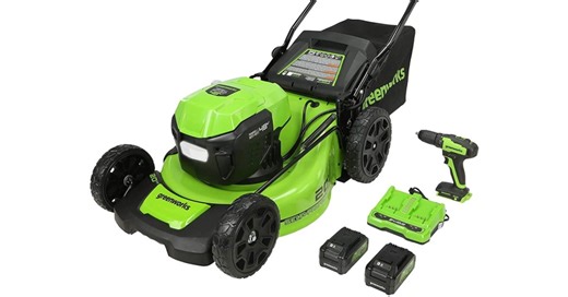 Greenworks' 48V 20-inch mower falls to new low at $196.50 (Save 51%) in New Green Deals