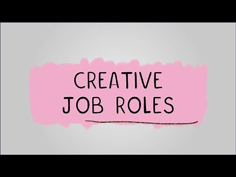 Creative Job Roles - R093: Creative iMedia in the Media Industry