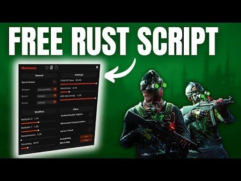 FREE RUST SCRIPTS 2026 - MANTANOS RUST SCRIPTS - MACROS RECOIL FOR RUST