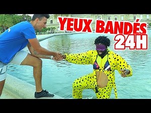24H LES YEUX BANDÉS (challenge) [feat. ‪@lonni‬]