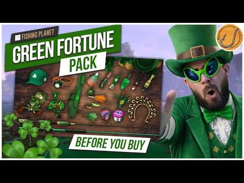 Before you buy... Green Fortune Pack! (St. Patrick's Event) | Fishing Planet
