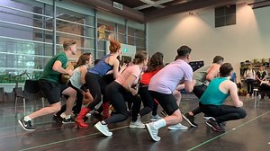 Here’s the second #sneakpeek at the Shrek The Musical Australia rehearsals from last week. Can’t wait to see them all in costume and on our stage in January! 💚💚💚 | Sydney Lyric Theatre