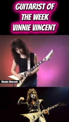 80s_Metal_Headz on Instagram: "🎸GUITARIST OF THE WEEK: VINNIE VINCENT This week, we're shining a spotlight on Vinnie Vincent, Born Vincent Cusano on August 6, 1952, in Bridgeport, Connecticut, Vinnie’s early work in the studio and songwriting scene eventually led him to join KISS in 1982 during the Creatures of the Night era. He brought in heavier riffs and super quick, technical solos. He co wrote some of KISS’s biggest hits from the early '80s like: • “I Love It Loud” • “Killer” • “Exciter” •