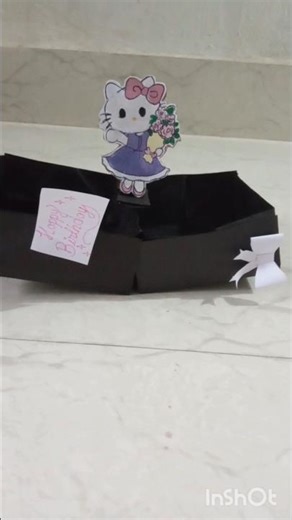 DIY birthday card ideas #Hello Kitty birthday card