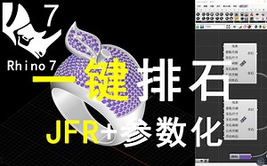 『珠宝』JFR Rhino犀牛参数化工具部分功能展示