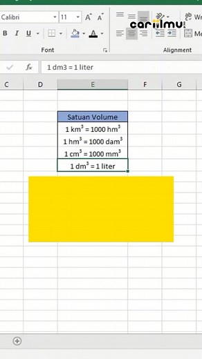 Cara Membuat Bilangan Pangkat di Microsoft Excel