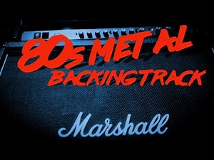 Metal Backing Track in Am - 80s style Heavy Metal track