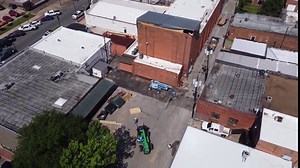 Pines Theater Roof Repair Raw Video