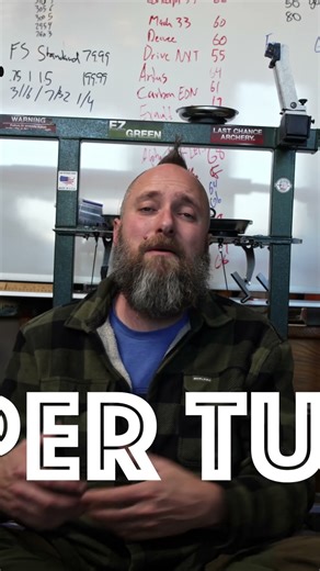 Paper tuner!! #archerysupplies #diy