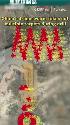 China's drone swarm takes out multiple targets during drill